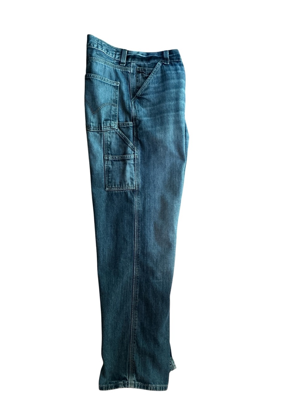 LEVI’S Relaxed Carpenter Jeans 36 X 30 Medium Wash $80 Retail - Picture 8 of 13